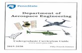 Penn State Aerospace Engineering Undergraduate Curriculum ...