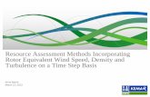 Resource Assessment Methods Incorporating Rotor Equivalent ...