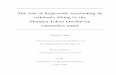 The role of large-scale moistening by adiabatic lifting in ...