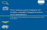 The Value and Impact of Public Health Department Accreditation