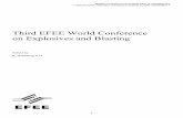 Third EFEE World Conference on Explosives and Blasting
