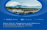 Rare Earth Magnets and Motors: A European Call for Action