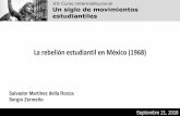 La rebelión estudiantil en México (1968)