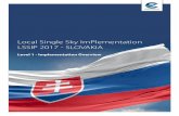 Local Single Sky ImPlementation LSSIP 2017 - SLOVAKIA