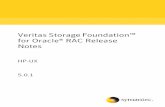 VeritasStorageFoundation for Oracle® RAC Release Notes