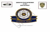 SAUGERTIES POLICE DEPARTMENT FY 2021 ADOPTED BUDGET