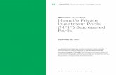 MPIP folder and contract Manulife Private Investment Pools ...
