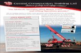 Crane Ops Lifting Course - Central Construction Training Ltd
