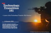 Technology Transition 101 - Federal Labs