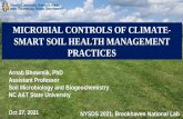 MICROBIAL CONTROLS OF CLIMATE- SMART SOIL HEALTH ...