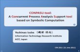 CONPASU-tool: A Concurrent Process Analysis Support tool ...