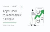 to realize their Apps: How full value