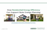 How Residential Energy Efficiency Can Support State Energy ...