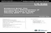 Bariatric Surgery Brief - Veterans Affairs