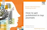 How to get published in top journals