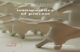 transparency of process