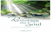 HE RESTORES MY SOUL, HE LEADS ME IN PATHS