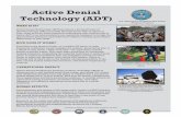 Active Denial Technology (ADT)