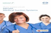 Efficient, innovative and safe! MEDAP Medical Suction Systems