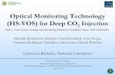 Optical Monitoring Technology (HS-VOS) for Deep CO2 Injection