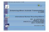 Enhancing Minor Actinide Transmutation in ARR