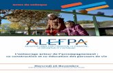 Actes du colloque - ALEFPA