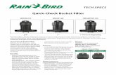Quick-Check Basket Filter - Rain Bird
