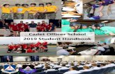Cadet Officer School 2019 Student Handbook