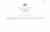 QUESTIONS AND ANSWERS - Parliament of New South Wales