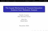 The Causal Mechanisms of Financial Education: Evidence ...