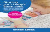 Storing your baby’s stem cells - Insception Lifebank