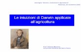Le intuizioni di Darwin applicate all’agricoltura
