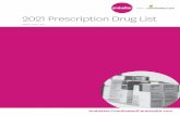 2021 Prescription Drug List - Coordinated Care Health