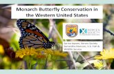 Monarch Butterfly Conservation in the Western United States