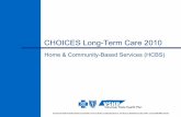 CHOICES Long-Term Care 2010 - BCBST