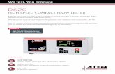 HIGH SPEED COMPACT FLOW TESTER - Ateq Leaktesting