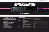 R X-V4A ADVANCE YOUR ENTERTAINMENT