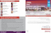 2018 8 hours of CLE Business Law Conference