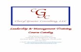 Leadership & Management Training Course Catalog