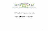 Work Placement Student Guide - AHSI