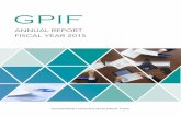 ANNUAL REPORT FISCAL YEAR 2015