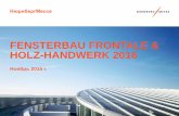 FENSTERBAU FRONTALE & HOLZ-HANDWERK 2016