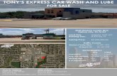 TONY’S EXPRESS CAR WASH AND LUBE