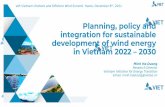 Wind Energy Development in Vietnam