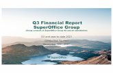 SuperOffice Financial Report q3 Nov 30