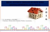 REAL ESTATE (REGULATION AND DEVELOPMENT) ACT, 2016 - …