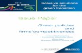 Green policies and firms’competitiveness