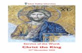 Service of the Word: Christ the King