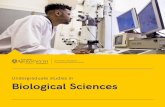 Undergraduate studies in Biological Sciences
