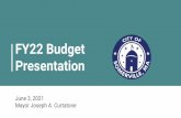 Presentation FY22 Budget - somervillema.gov